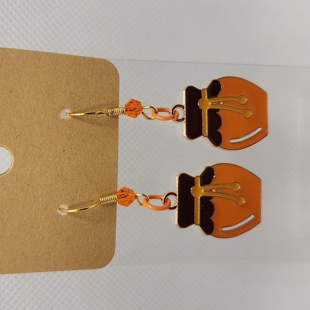 Pumpkin Butter Jar Earrings